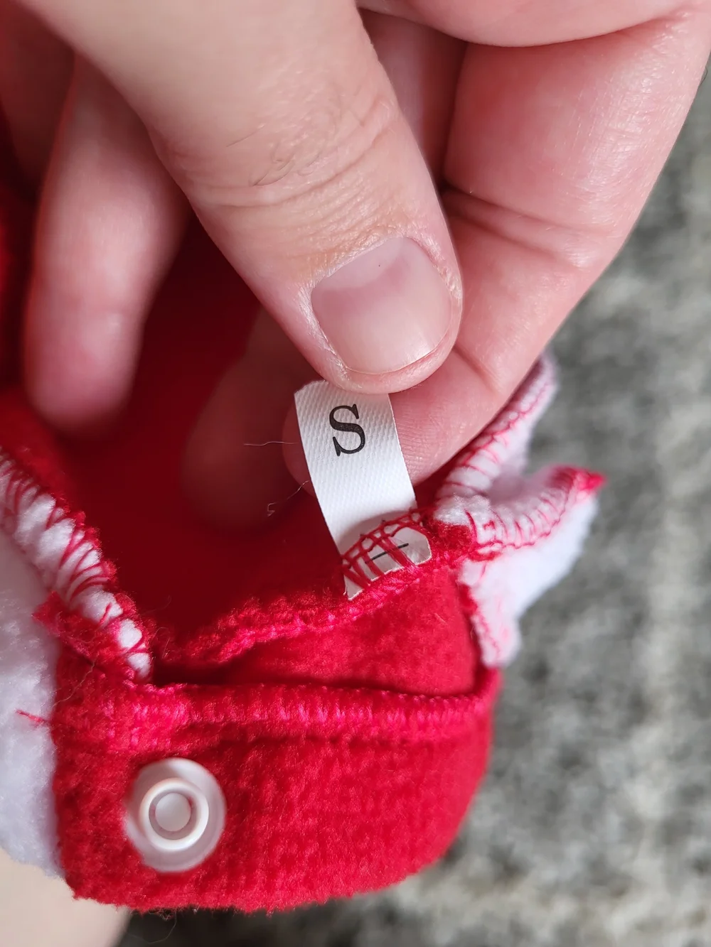 Red Holiday Bunny-Ear Dog Hoodie with Pom Pom